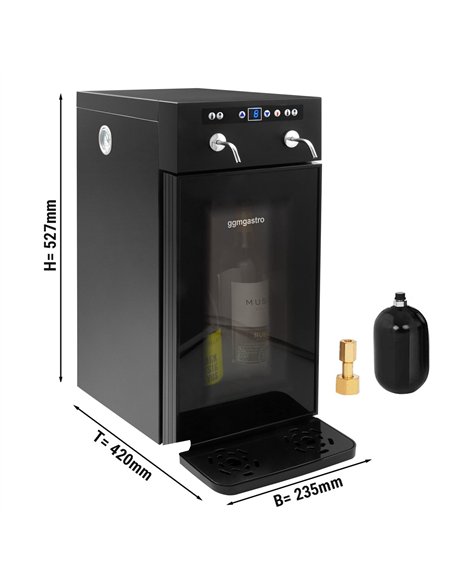 Refrigerated Wine Dispenser - Single Zone - 2 Bottle