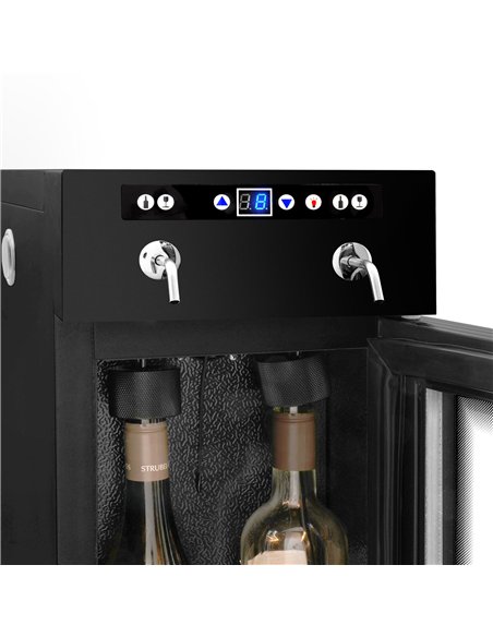 Refrigerated Wine Dispenser - Single Zone - 2 Bottle