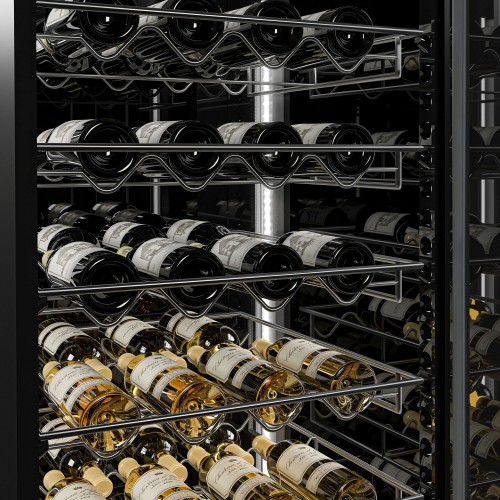 (2 pcs) Commercial Wine Fridge - Dual Zone - 400L - max. 162 bottles