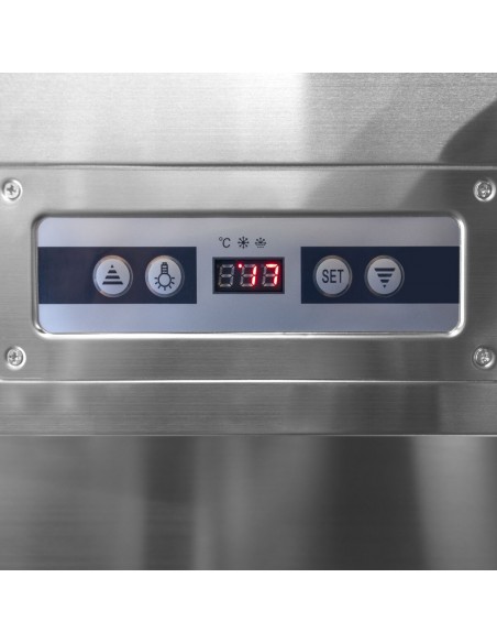 (2 pcs) Commercial Wine Fridge - Dual Zone - 400L - max. 162 bottles