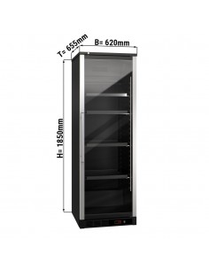 Commercial Wine Fridge - Black - Single Zone - 400L - max. 72 bottles 2
