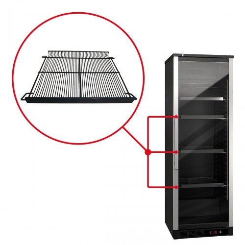 Wire shelf - Carbon crossbars - 530x426mm - for WKFA400 wine refrigerator