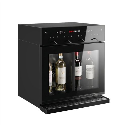 Refrigerated Wine Dispenser – Dual Zone – for 4 Wine Bottles