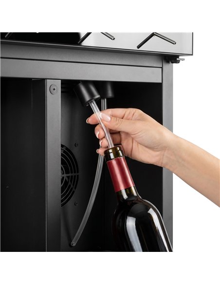 Refrigerated Wine Dispenser – Dual Zone – for 4 Wine Bottles