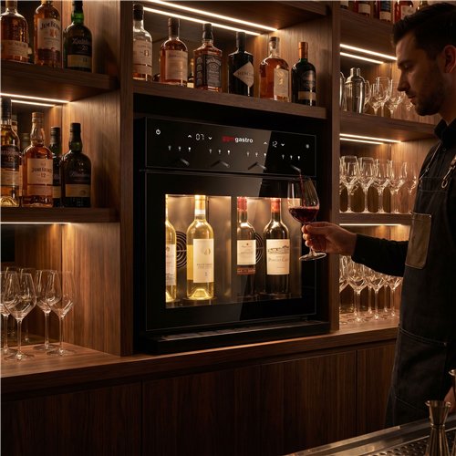 Refrigerated Wine Dispenser – Dual Zone – for 4 Wine Bottles