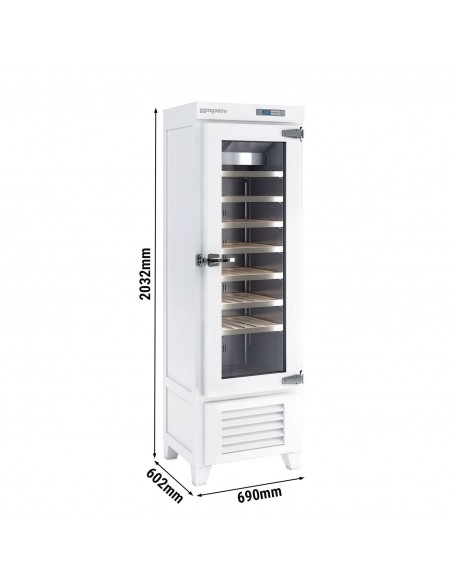Commercial Wine Fridge - Pine Door - Freestanding - Single Zone - 265L - max. 42 bottles