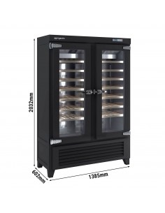 Commercial Wine Fridge - Black - Freestanding - Single Zone - 640L - max. 84 bottles 2