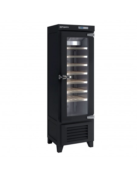 Commercial Wine Fridge - Black - Freestanding - Single Zone - 265L - max. 42 bottles