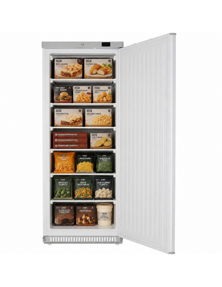 Commercial Upright Freezer 600 Litre – Stainless Steel Cabinet | 2 Years Onsite Warranty