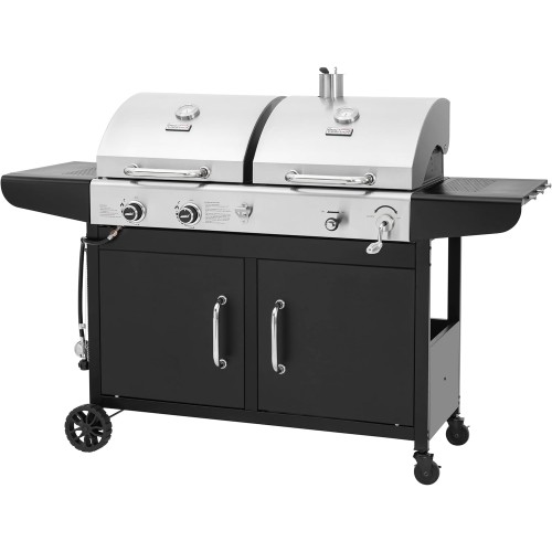 Commercial Gas & Charcoal Combo BBQ...
