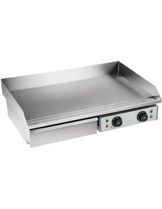 Professional Griddle Electric 728x400mm 4.4kW 2 zones Smooth | Stalwart DA-EGDMX1
