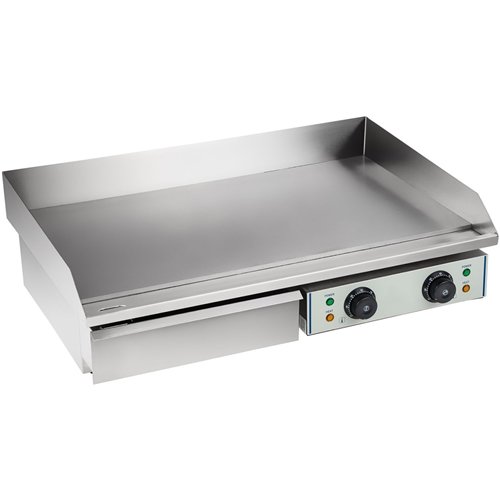 Professional Griddle Electric 728x400mm 4.4kW 2 zones Smooth | Stalwart DA-EGDMX1