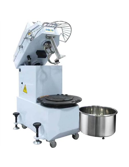 Professional Spiral Dough Mixer 40 litres Liftable head Removable bowl 2 speeds 380V/3 phase | Stalwart DA-TSH40