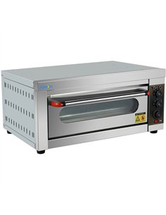Commercial Electric Bakery Oven 1 Chamber 4000W 400x600mm Tray Stainless Steel | Stalwart DA-HEO11D
