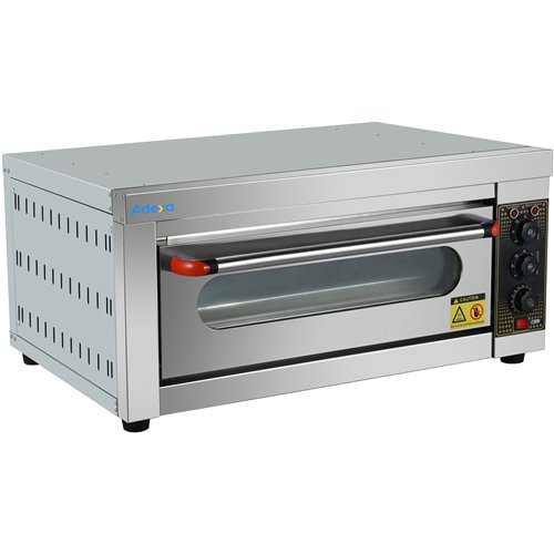 Commercial Electric Bakery Oven 1 Chamber 4000W 400x600mm Tray Stainless Steel | Stalwart DA-HEO11D