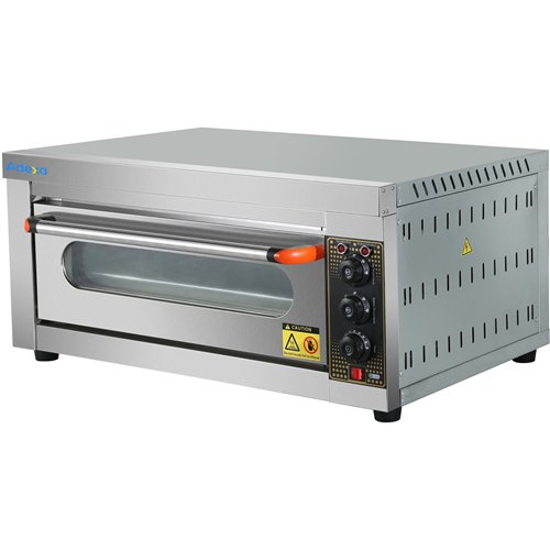 Commercial Electric Bakery Oven 1 Chamber 4000W 400x600mm Tray Stainless Steel | Stalwart DA-HEO11D
