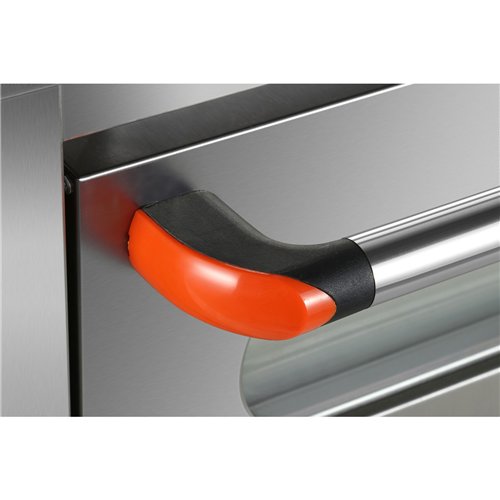 Commercial Electric Bakery Oven 1 Chamber 4000W 400x600mm Tray Stainless Steel | Stalwart DA-HEO11D