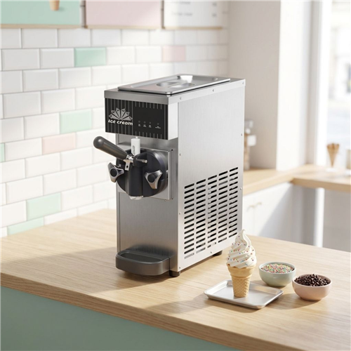 Commercial Standing Soft Serve Ice Cream Machine 4–5L/H 200x400x510mm | Stalwart DA-ZBBQL28
