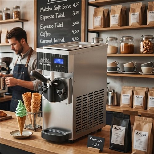 Commercial Standing Soft Serve Ice Cream Machine 4–5L/H 200x400x510mm | Stalwart DA-ZBBQL28