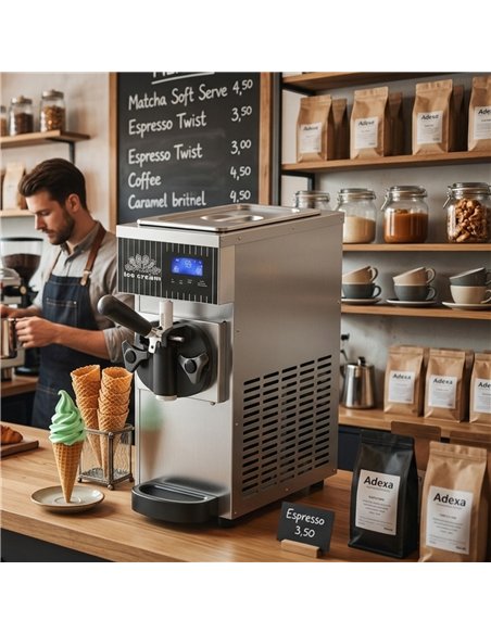 Commercial Standing Soft Serve Ice Cream Machine 4–5L/H 200x400x510mm | Stalwart DA-ZBBQL28