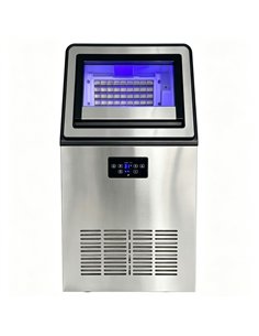 Commercial Freestanding Cube Ice Maker 36kg/24h with 12kg Storage Bin | Stalwart DA-YA380A80F