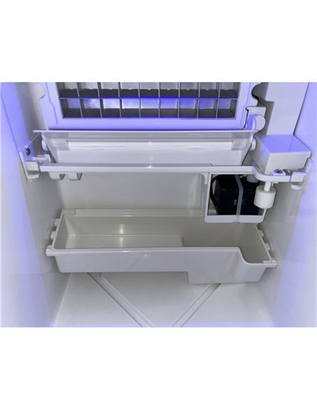 Commercial Freestanding Cube Ice Maker 36kg/24h with 12kg Storage Bin | Stalwart DA-YA380A80F