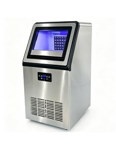 Commercial Freestanding Cube Ice Maker 40kg/24h with 12kg Storage Bin | Stalwart DA-YA380A90F 2
