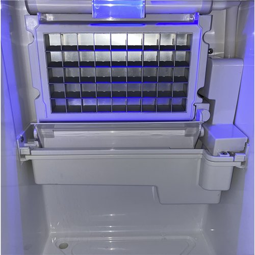 Commercial Freestanding Cube Ice Maker 45kg/24h with 12kg Storage Bin | Stalwart DA-YA380A100F