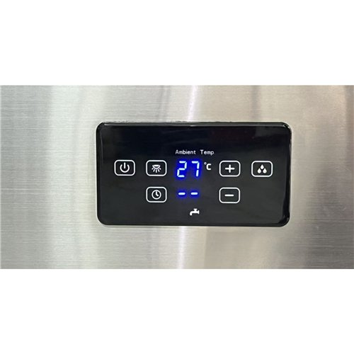 Commercial Freestanding Cube Ice Maker 60kg/24h with 20kg Storage Bin | Stalwart DA-YA500A130F