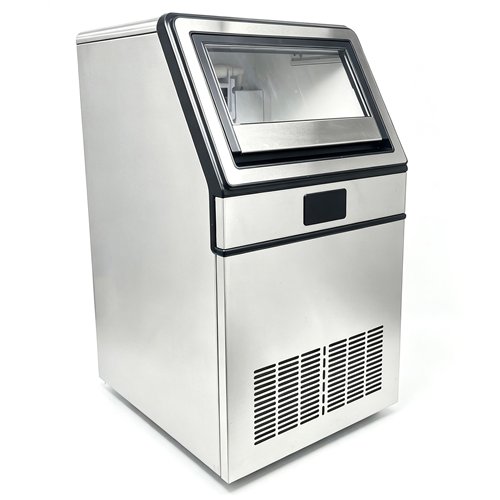 Commercial Freestanding Cube Ice Maker 72kg/24h with 20kg Storage Bin | Stalwart DA-YA500A160F