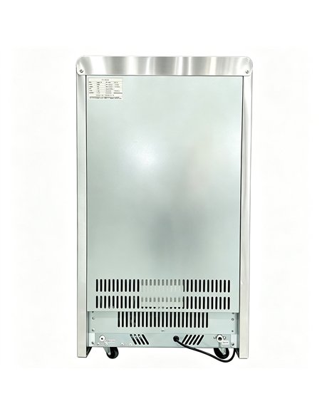 Commercial Freestanding Cube Ice Maker 72kg/24h with 20kg Storage Bin | Stalwart DA-YA500A160F