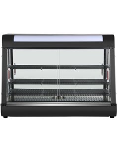 Commercial Heated showcase food warmer 900mm Width Countertop | Stalwart DA-HW602 2