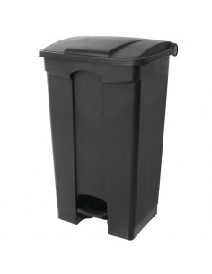 Jantex Kitchen Pedal Bin Black 87Ltr