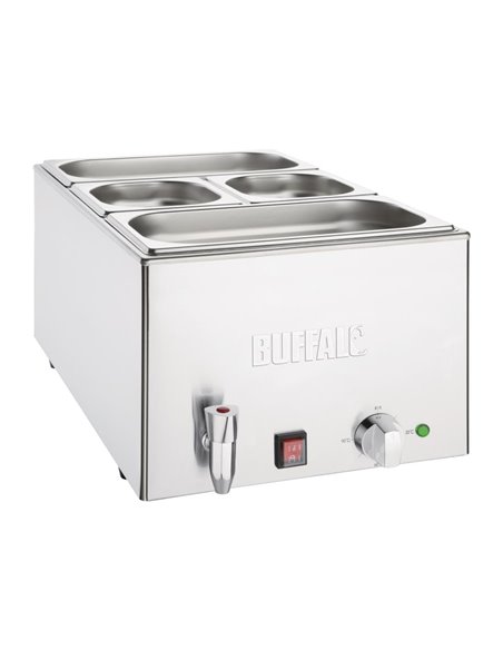 Buffalo Bain Marie with Tap and Pans