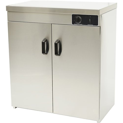 Hot cupboard Double Plate warmer 120 plates Ø320mm | Stalwart DA-HC2