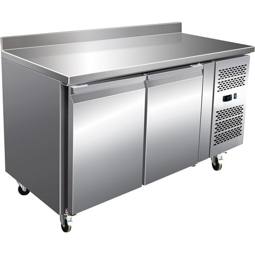 Commercial Freezer Counter with Upstand 2 Doors Depth 700mm | Stalwart DA-THP2200BTEC