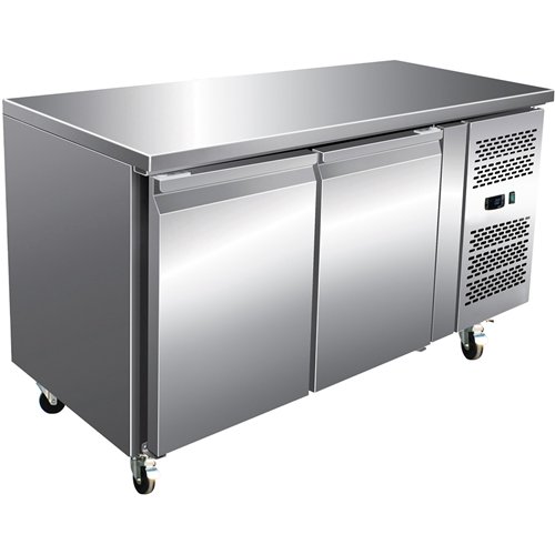 Commercial Refrigerated Counter Ventilated 2 Doors Depth 700mm | Stalwart DA-THP2100TNEC