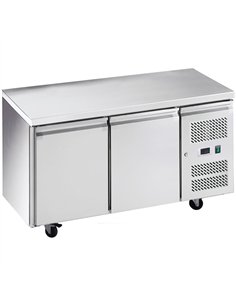 Commercial Freezer Counter Ventilated 2 Doors Depth 600mm | Stalwart DA-THSNACK2100BTEC