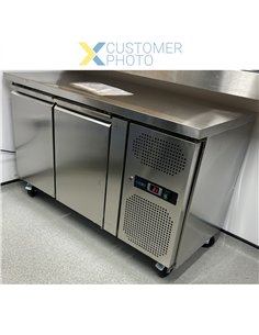 Professional Refrigerated Counter 2 Doors Depth 600mm | Stalwart DA-THSNACK2100TNEC 2
