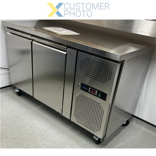 Professional Refrigerated Counter 2 Doors Depth 600mm | Stalwart DA-THSNACK2100TNEC