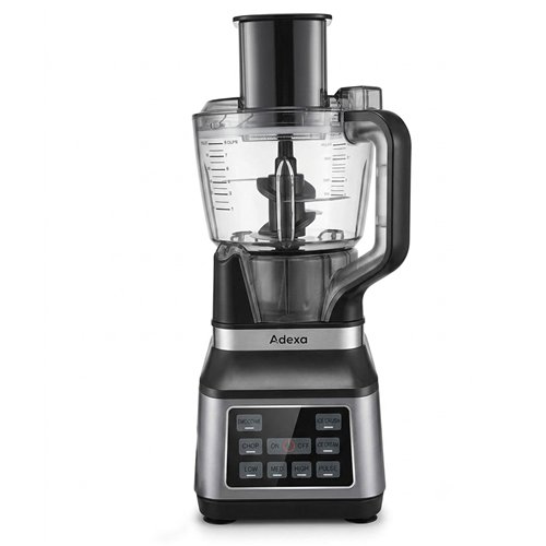 Commercial Blender / Food Processor with Digital Controls, 2L Jug and Preset Programmes Black Finish | Stalwart DA-CCG106