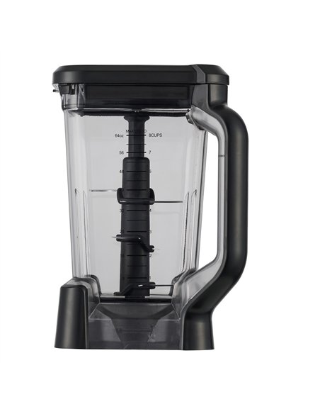 Commercial Blender / Food Processor with Digital Controls, 2L Jug and Preset Programmes Black Finish | Stalwart DA-CCG106