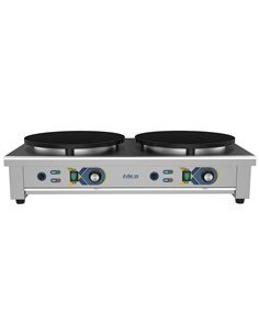 Commercial Electric Double Crepe Maker 2 x 400mm 6kW | Stalwart DA-ECM2