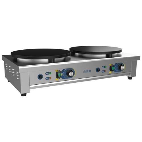 Commercial Electric Double Crepe Maker 2 x 400mm 6kW | Stalwart DA-ECM2