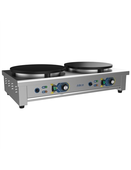 Commercial Electric Double Crepe Maker 2 x 400mm 6kW | Stalwart DA-ECM2