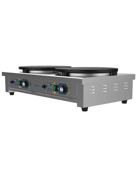 Commercial Electric Double Crepe Maker 2 x 400mm 6kW | Stalwart DA-ECM2