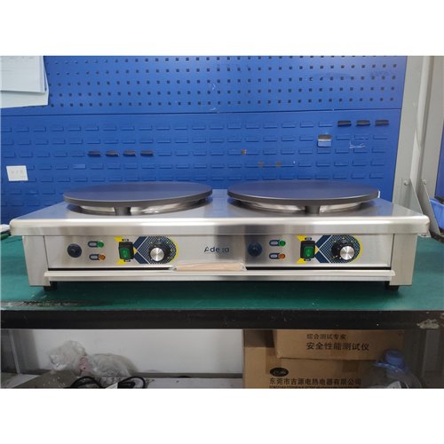 Commercial Electric Double Crepe Maker 2 x 400mm 6kW | Stalwart DA-ECM2