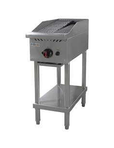 Commercial Freestanding Gas Charbroiler 7kW 305 x 757 x 953mm | Stalwart DA-CB12F