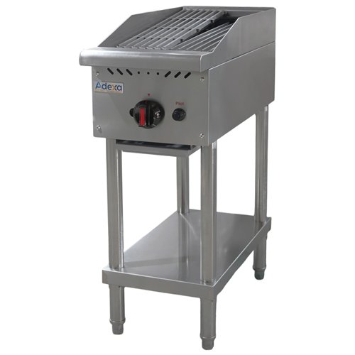 Commercial Freestanding Gas Charbroiler 7kW 305 x 757 x 953mm | Stalwart DA-CB12F