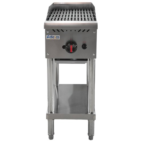 Commercial Freestanding Gas Charbroiler 7kW 305 x 757 x 953mm | Stalwart DA-CB12F